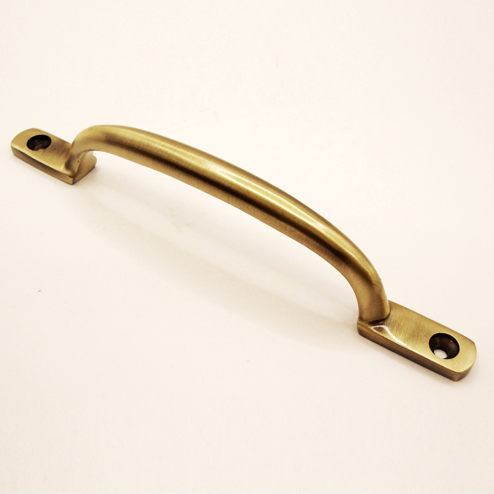 TWC007/AB • 156mm • Antique Brass • Forged Heavy Sash Handle